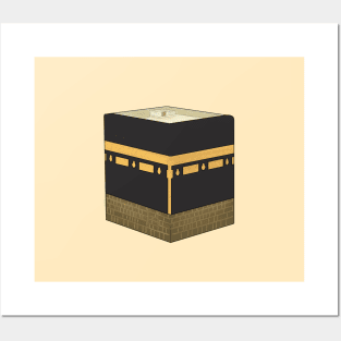 Kaaba - الكعبة - the Kaabah Hand Drawn Posters and Art